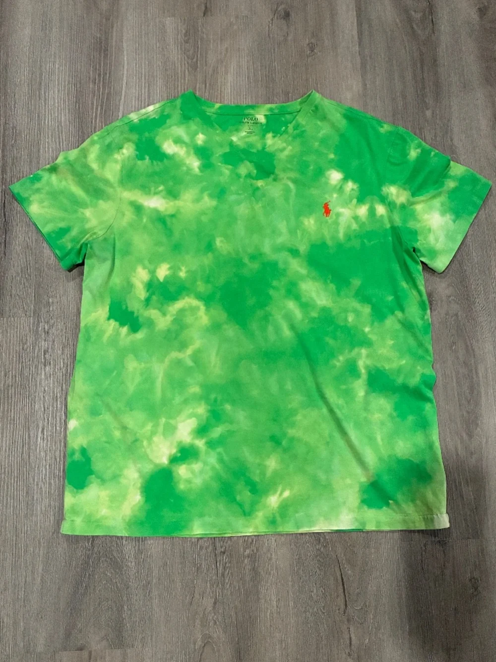 💫 Polo Ralph Lauren REMXD CUSTOM - V-Neck Tee - L 💫